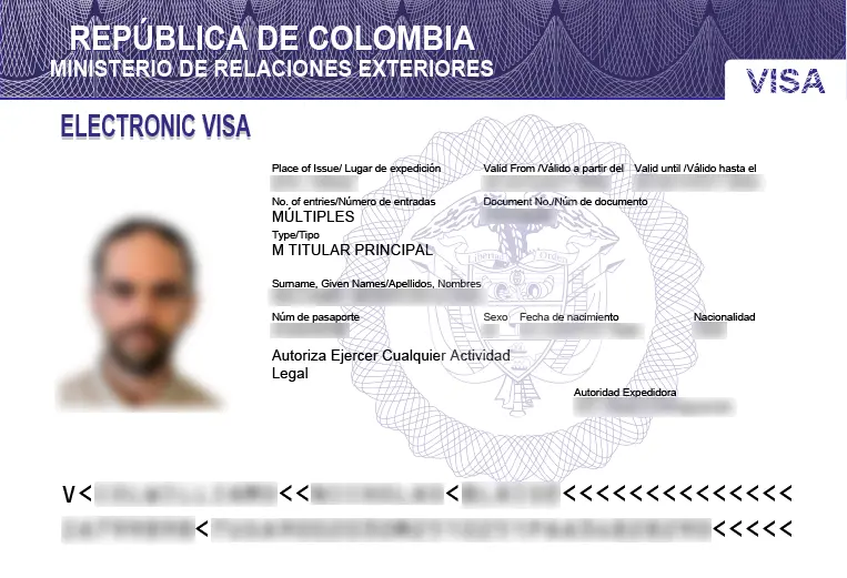 Colombia Visa