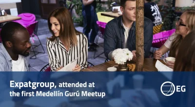 Expatgroup, attended at the first Medellín Gurú Meetup