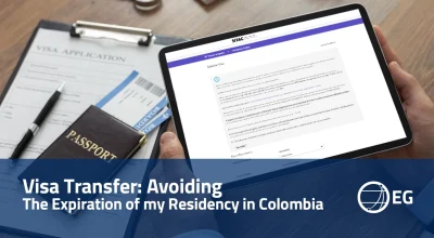 Visa Transfer Avoiding the expiration of my residency in Colombia